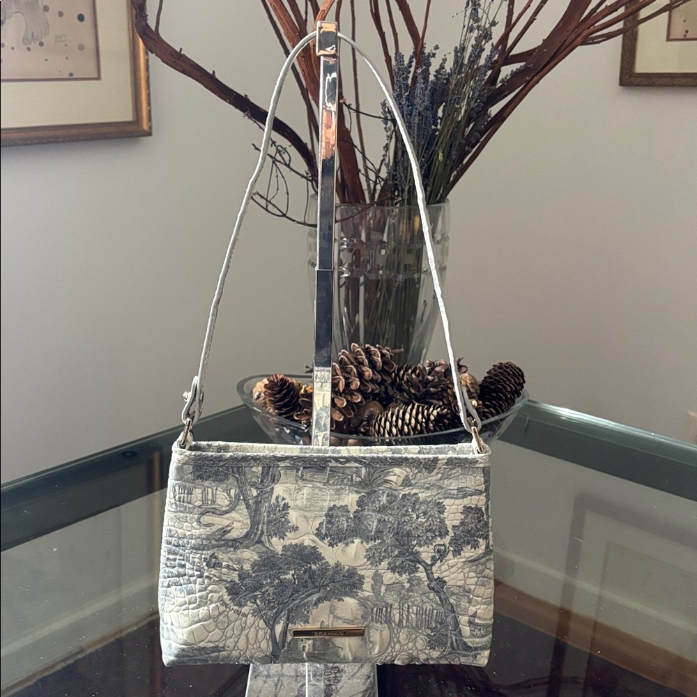 Brahmin Lorelei Mindful Garden Melbourne DI Genuine Leather Shoulder Bag NWT